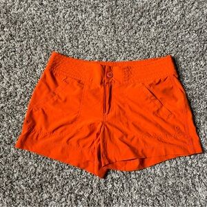 Athleta Vibrant Orange Women's size 6 Shorts